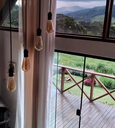 Chale Com Vidros E Hidromassagem Villa Sao Bento do Sapucai Exterior photo